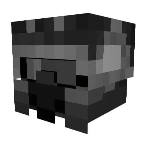 patchydev Minecraft avatar head, 3D render