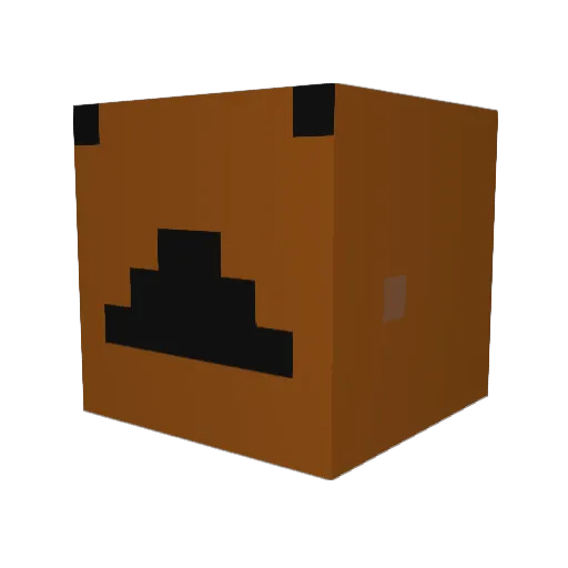 patfelix Minecraft avatar head, 3D render