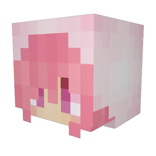 pathetic240px Minecraft avatar head, 3D render