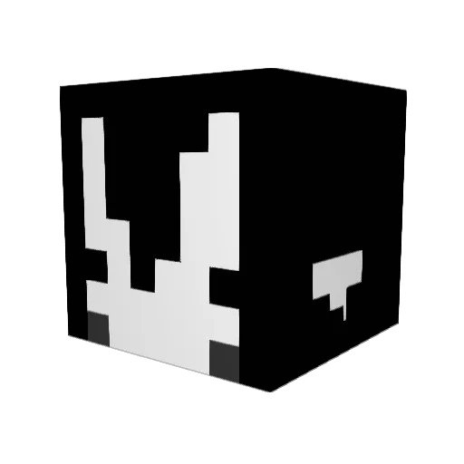 patho_logic Minecraft avatar head, 3D render