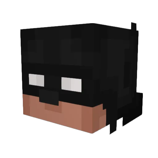 patobrooo Minecraft avatar head, 3D render