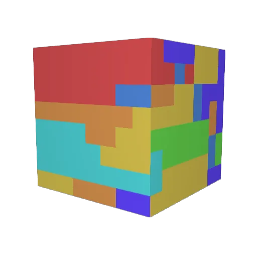 patricfire Minecraft avatar head, 3D render