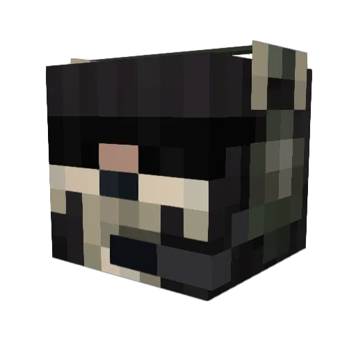patrick_t_1992 Minecraft avatar head, 3D render