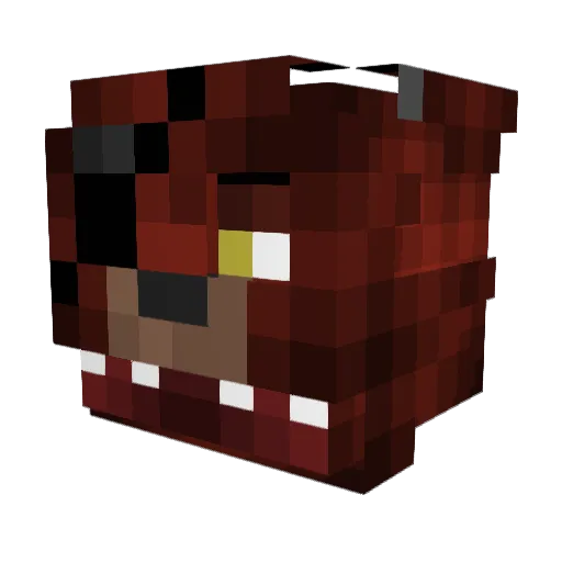 patrickbutter Minecraft avatar head, 3D render