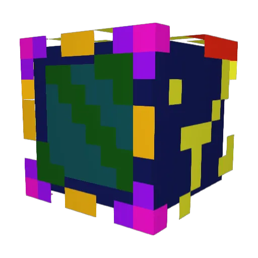 patrickfire12 Minecraft avatar head, 3D render