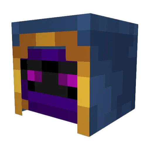 patrigusmaximus Minecraft avatar head, 3D render