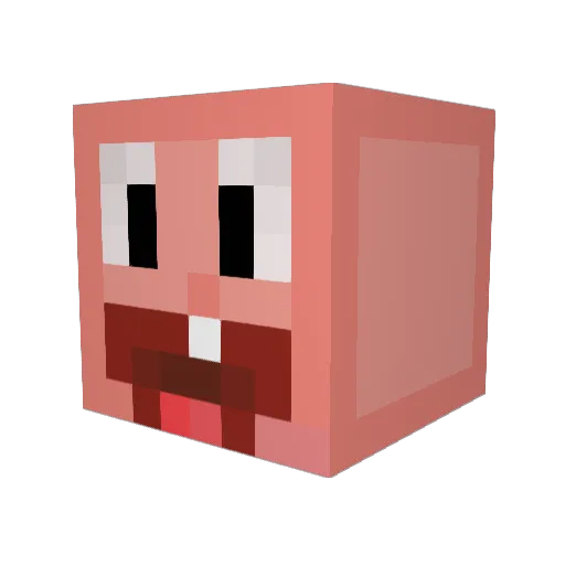 patrik1p_85 Minecraft avatar head, 3D render