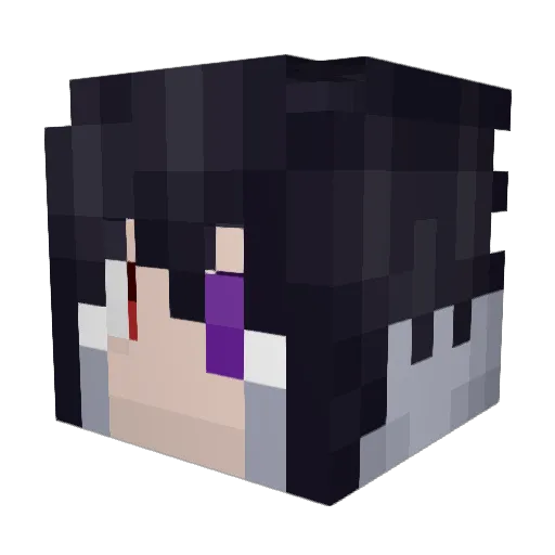 patrik_seba Minecraft avatar head, 3D render