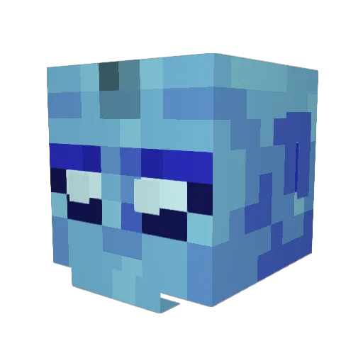 patrxn Minecraft avatar head, 3D render