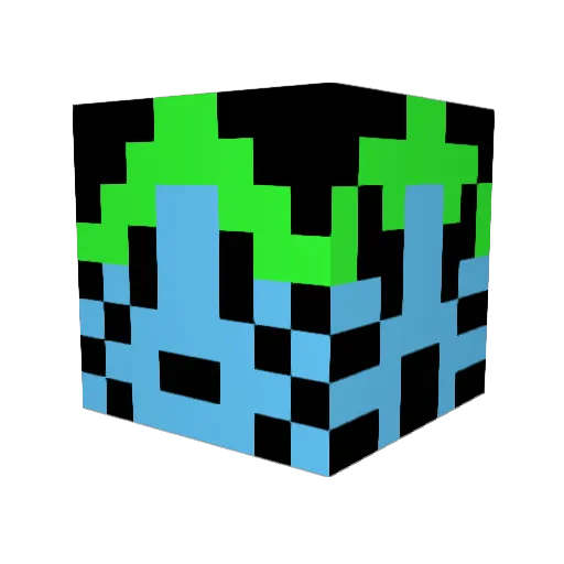 pats1007 Minecraft avatar head, 3D render