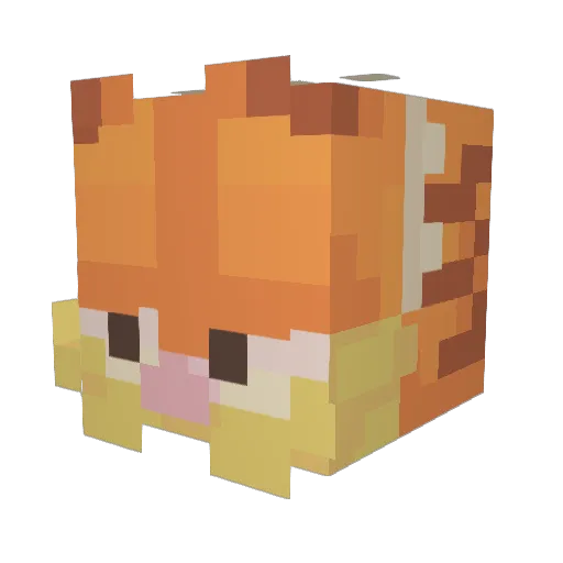 pattilac13 Minecraft avatar head, 3D render