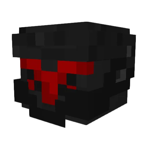 patutin Minecraft avatar head, 3D render