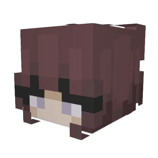 patxhes Minecraft avatar head, 3D render
