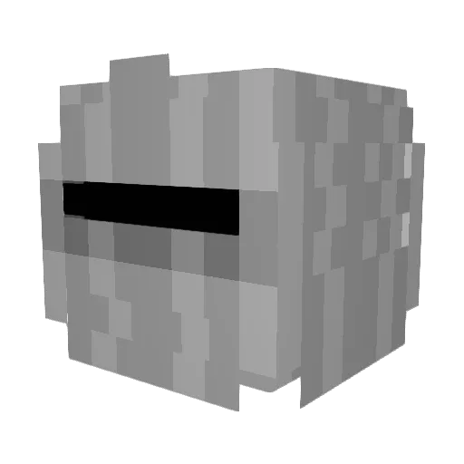 patz12334 Minecraft avatar head, 3D render
