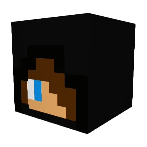 paul9212 Minecraft avatar head, 3D render