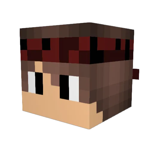 paulalexander66 Minecraft avatar head, 3D render