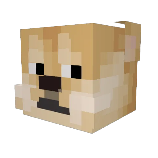 pauldone216 Minecraft avatar head, 3D render