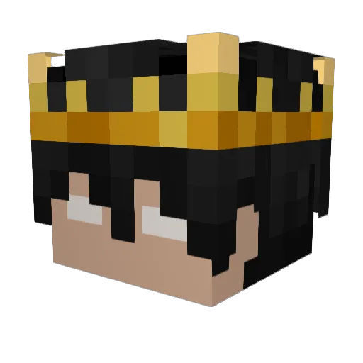 paulkabas Minecraft avatar head, 3D render