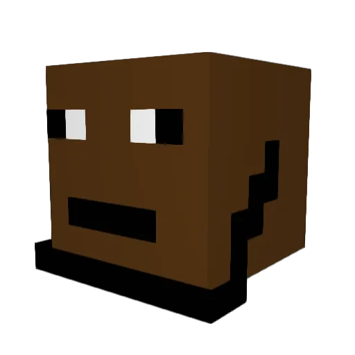 paulm22 Minecraft avatar head, 3D render