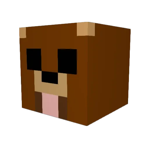 pauloman20 Minecraft avatar head, 3D render