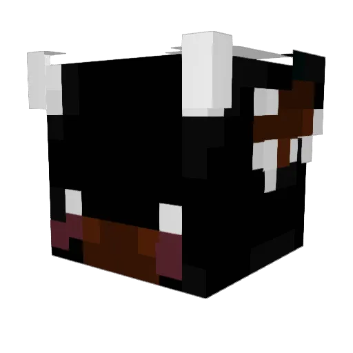 paulooo11_ Minecraft avatar head, 3D render