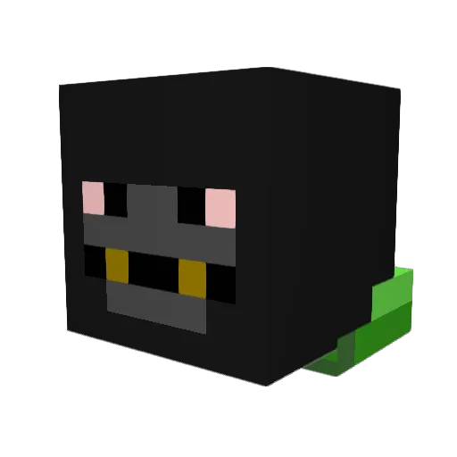 pauls3000 Minecraft avatar head, 3D render