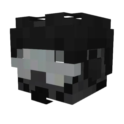 paultueur11 Minecraft avatar head, 3D render