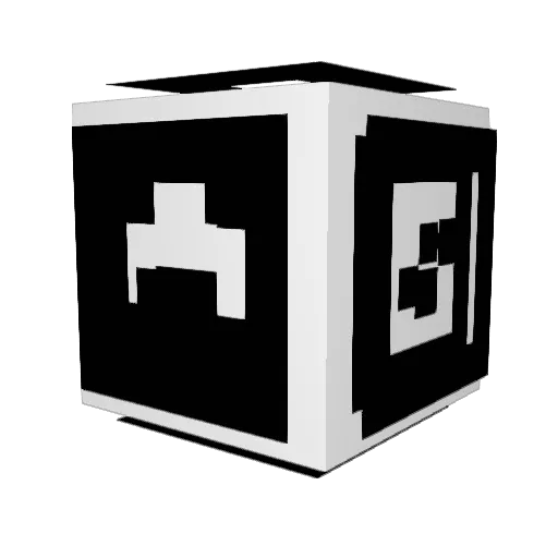 paurbo Minecraft avatar head, 3D render