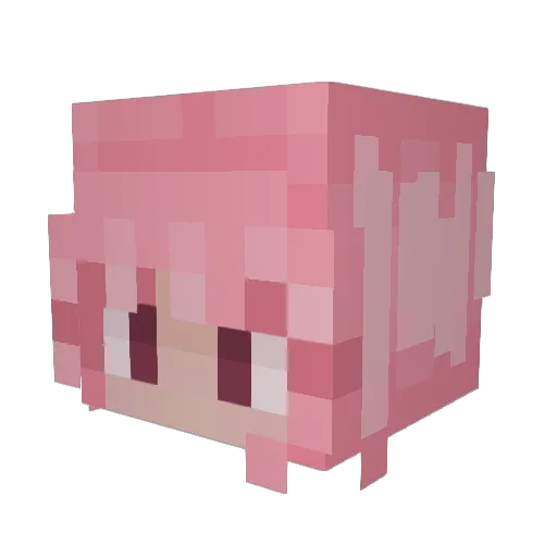 pauseonthat123 Minecraft avatar head, 3D render