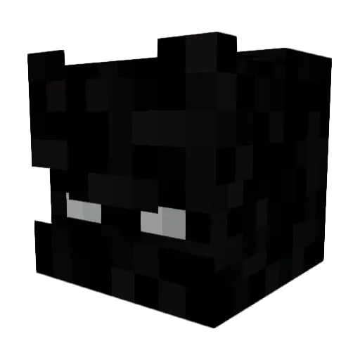 pawanga Minecraft avatar head, 3D render