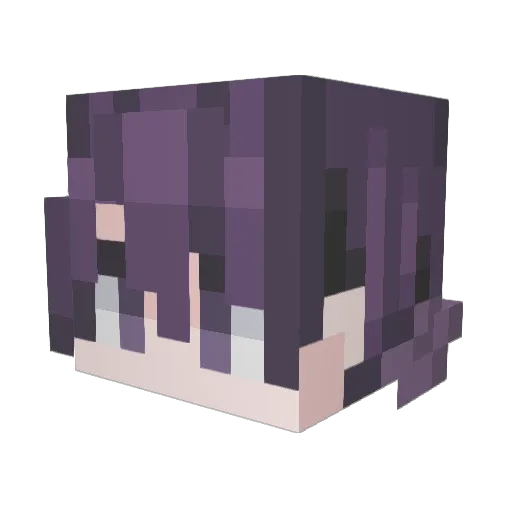 pawel2431 Minecraft avatar head, 3D render