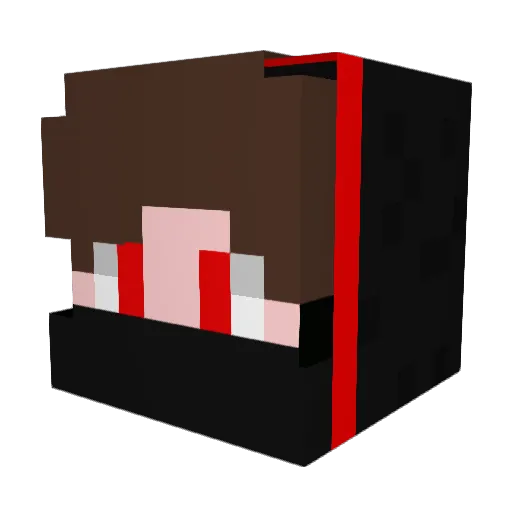 pawel435 Minecraft avatar head, 3D render