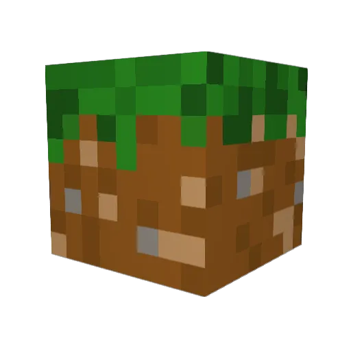 pawlitor Minecraft avatar head, 3D render