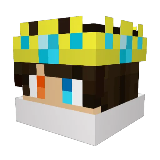 pawpaw156 Minecraft avatar head, 3D render