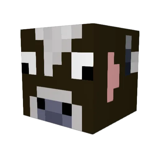 paypay014 Minecraft avatar head, 3D render