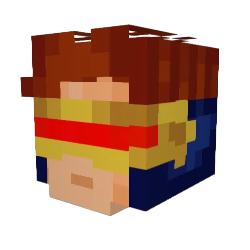 paytonrayze Minecraft avatar head, 3D render
