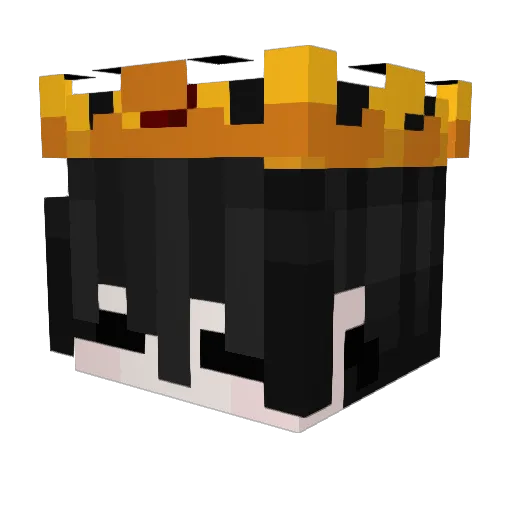 pazzinini Minecraft avatar head, 3D render