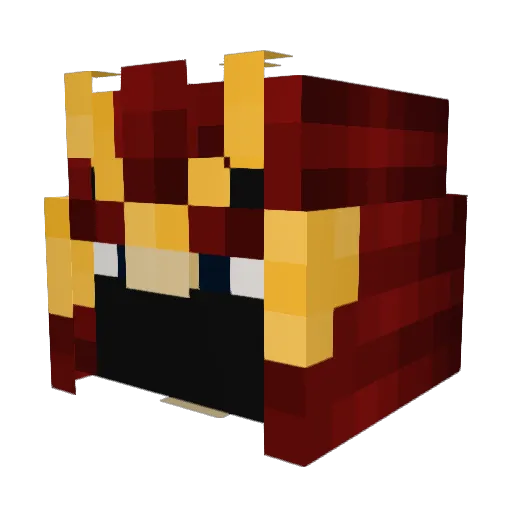 pbguy21 Minecraft avatar head, 3D render