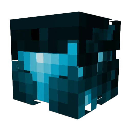 pcanker Minecraft avatar head, 3D render