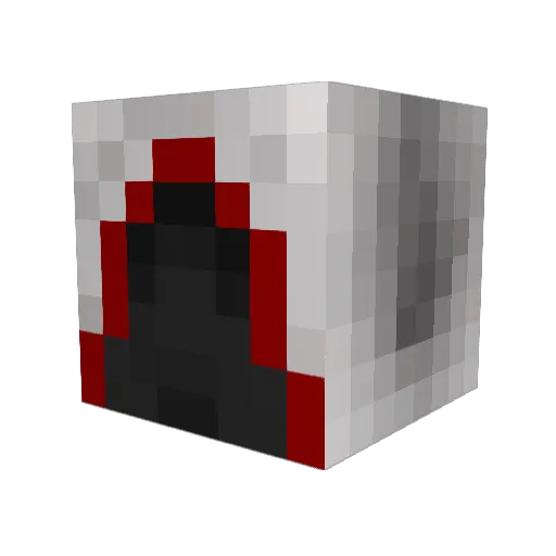 pdenys Minecraft avatar head, 3D render