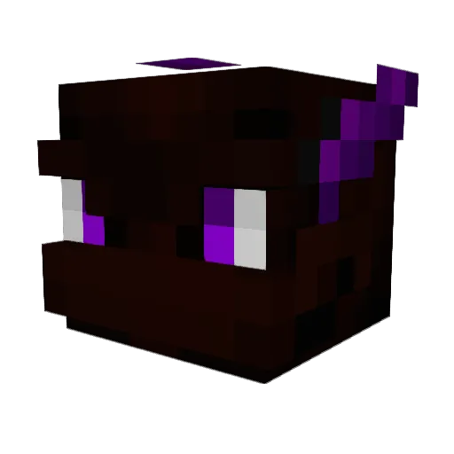 pdg159 Minecraft avatar head, 3D render