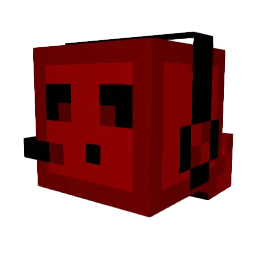 pdubcoinbase Minecraft avatar head, 3D render