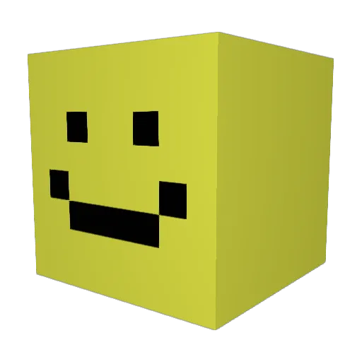 pea11nut Minecraft avatar head, 3D render
