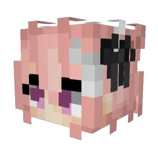 peace_walker_969 Minecraft avatar head, 3D render