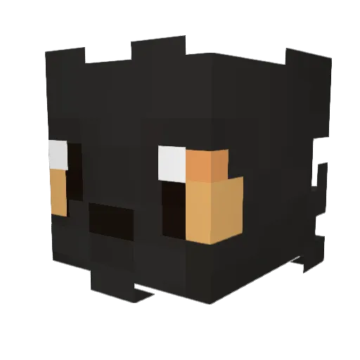 peashooter5360 Minecraft avatar head, 3D render