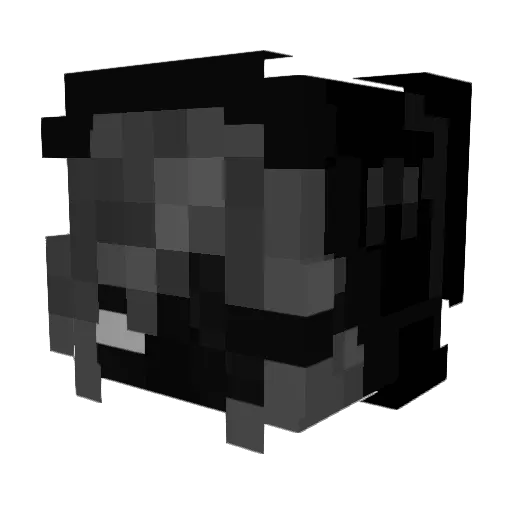 pechugapollo Minecraft avatar head, 3D render