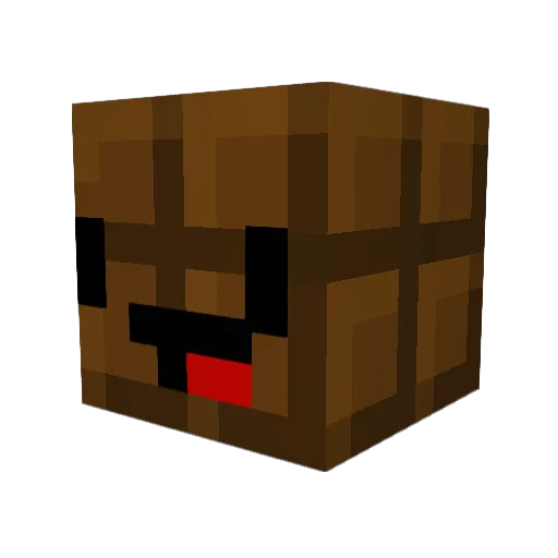 pedregal12 Minecraft avatar head, 3D render
