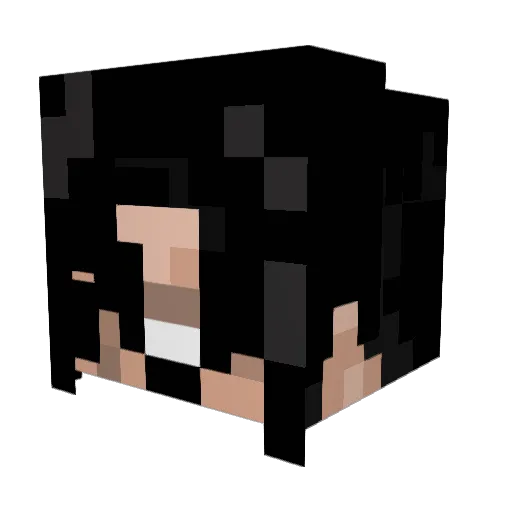 pedrinpevepe Minecraft avatar head, 3D render
