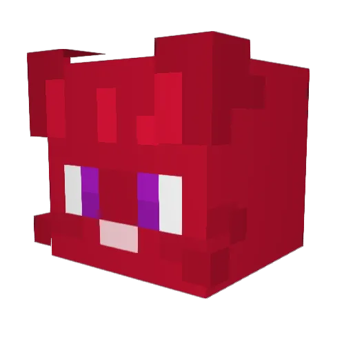 pedro0510 Minecraft avatar head, 3D render