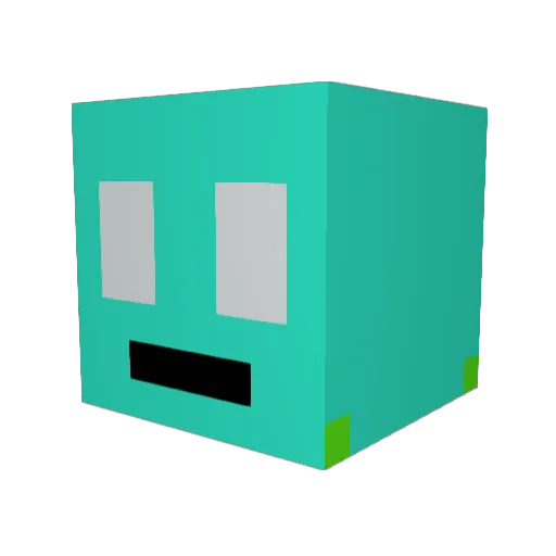 pedro_golin Minecraft avatar head, 3D render